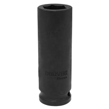 Dado de impacto largo cuadro de 1/2", 6 puntas, en pulgadas, 3/4" Surtek