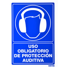 Señal "Uso obligatorio de protección auditiva" Surtek
