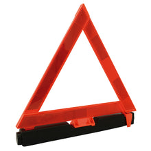 Triángulo reflejante con base con arena, 11-1/2" Surtek