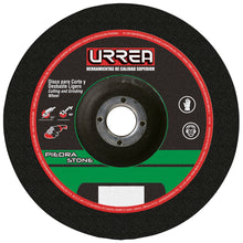 Disco abrasivo tipo 27 para piedra 9" x 1/8" Urrea